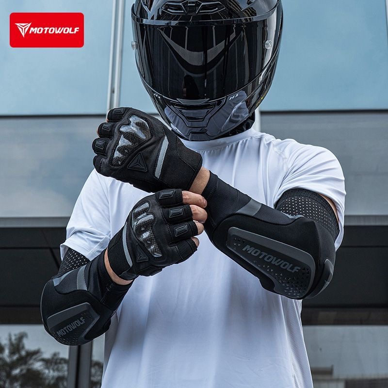 Mountain Biking Elbow Pads - バイク用肘保護パッド 通気性のあるマウンテンバイク肘ガード アームスリーブ MTB肘ガード スケートボード用保護具