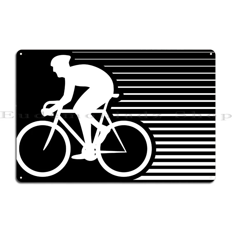 Mountain Biking Europe - 自転車マウンテンバイクロードメタルサイン絵画壁洞窟クラブリビングルームデザイナーブリキ看板ポスター