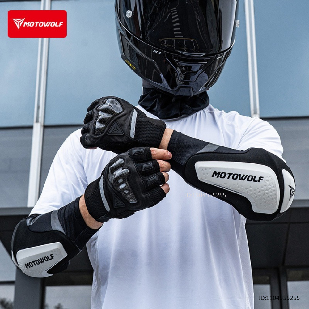 新しいオートバイ肘パッド弾性通気性アームスリーブ MTB サ - Mountain Biking Elbow Pads のレビューと価格
